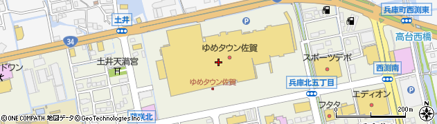 那かむら ゆめタウン佐賀店周辺の地図