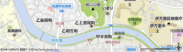 佐賀県伊万里市伊万里町（乙上黒尾町）周辺の地図