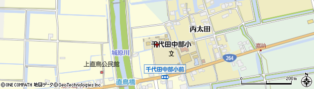 神埼市立千代田中部小学校周辺の地図