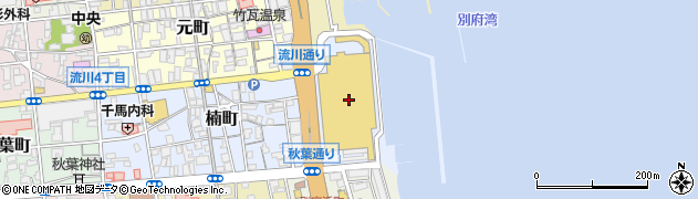 ゆめタウン別府周辺の地図
