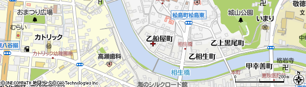佐賀県伊万里市伊万里町（乙船屋町）周辺の地図