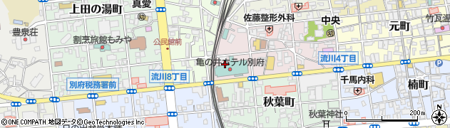 オニパンカフェ 別府店周辺の地図