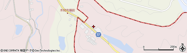 愛媛県北宇和郡鬼北町吉波9周辺の地図