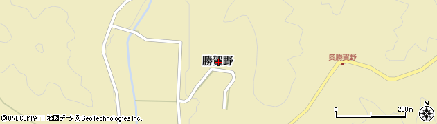 高知県高岡郡四万十町勝賀野周辺の地図