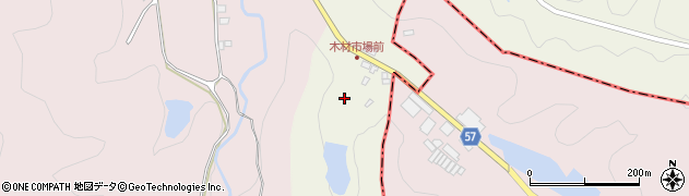 愛媛県宇和島市三間町増田357周辺の地図