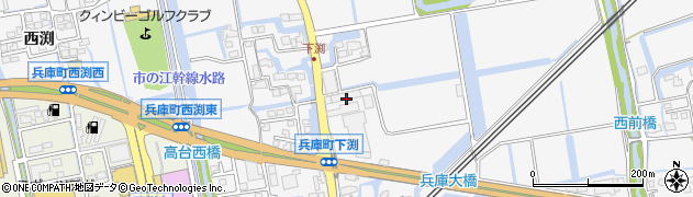 佐賀県佐賀市兵庫町渕1545周辺の地図