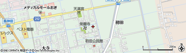 佐賀県小城市三日月町長神田2006周辺の地図
