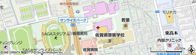株式会社西日本企画サービス佐賀市文化会館周辺の地図