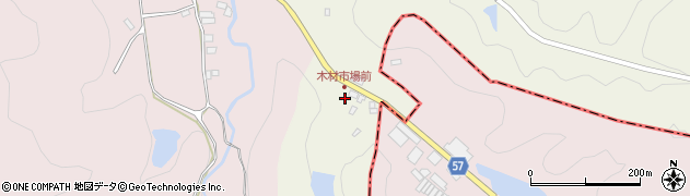 愛媛県宇和島市三間町増田360周辺の地図