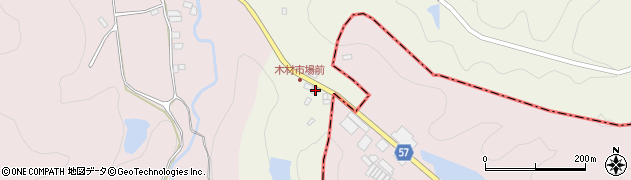 愛媛県宇和島市三間町増田362周辺の地図