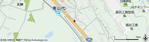 佐賀県伊万里市東山代町長浜2092周辺の地図
