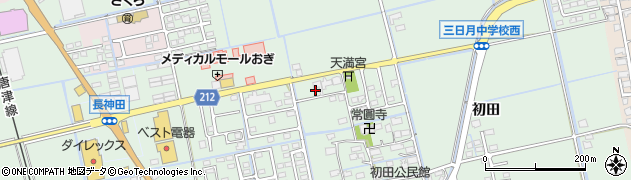 佐賀県小城市三日月町長神田2126周辺の地図