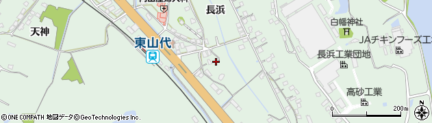佐賀県伊万里市東山代町長浜1337周辺の地図