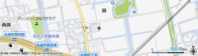 佐賀県佐賀市兵庫町渕1647周辺の地図