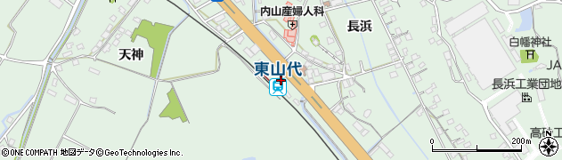 佐賀県伊万里市東山代町長浜2105周辺の地図