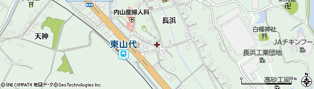 佐賀県伊万里市東山代町長浜1321周辺の地図