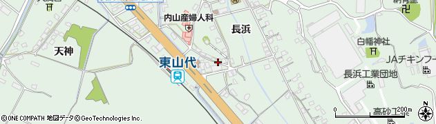 佐賀県伊万里市東山代町長浜1320周辺の地図