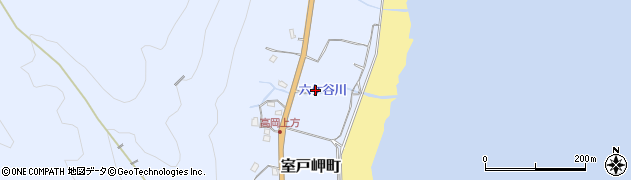 高知県室戸市室戸岬町3136周辺の地図