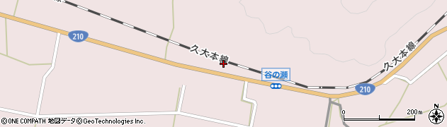 ファミリーマート玖珠戸畑店周辺の地図