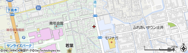 ブラザーミシン佐賀周辺の地図