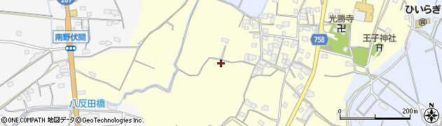 福岡県久留米市藤光町周辺の地図