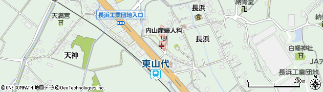佐賀県伊万里市東山代町長浜1314周辺の地図