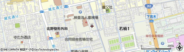 九州トラック交通共済協同組合　佐賀支所周辺の地図