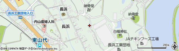 佐賀県伊万里市東山代町長浜246周辺の地図