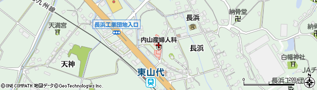 佐賀県伊万里市東山代町長浜1250周辺の地図