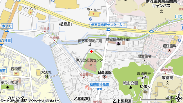 〒848-0045 佐賀県伊万里市松島町の地図