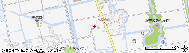 佐賀県佐賀市兵庫町渕1863周辺の地図