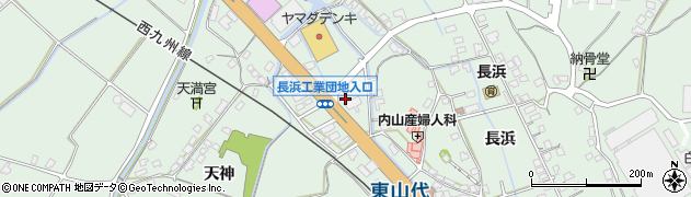 佐賀県伊万里市東山代町長浜2148周辺の地図