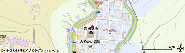 吉田児童公園周辺の地図