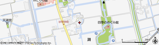 佐賀県佐賀市兵庫町渕1787周辺の地図