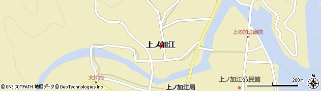 高知県中土佐町（高岡郡）上ノ加江周辺の地図