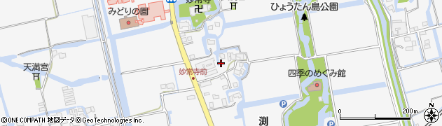 佐賀県佐賀市兵庫町渕1791周辺の地図