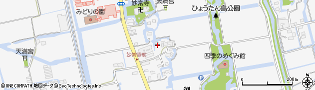 佐賀県佐賀市兵庫町渕1790周辺の地図