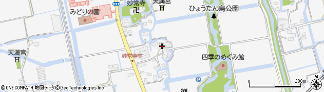 佐賀県佐賀市兵庫町渕1789周辺の地図