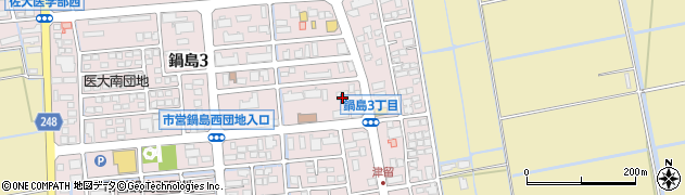 佐賀銀行佐賀医大前支店 ＡＴＭ周辺の地図