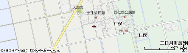 佐賀県小城市三日月町久米2311周辺の地図