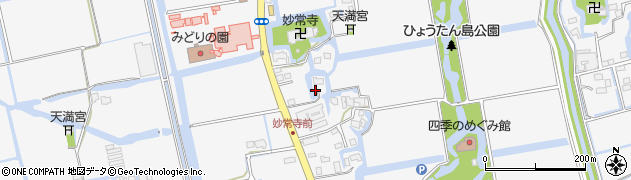 佐賀県佐賀市兵庫町渕1874周辺の地図