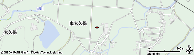 佐賀県伊万里市東山代町（東大久保）周辺の地図