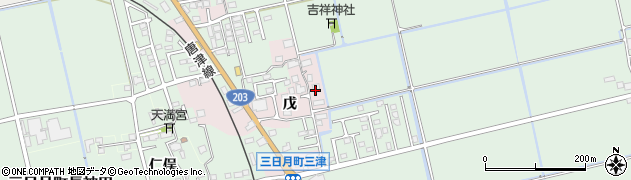 佐賀県小城市戊960周辺の地図