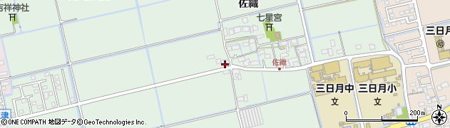 佐賀県小城市三日月町長神田1391周辺の地図