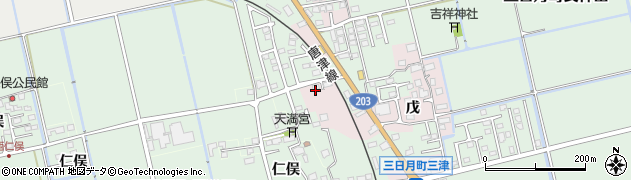 佐賀県小城市戊1057周辺の地図