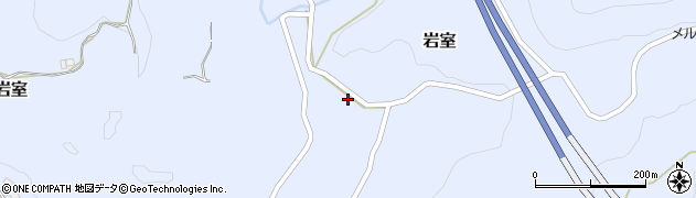 大分県玖珠郡玖珠町岩室556周辺の地図