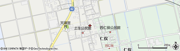佐賀県小城市三日月町久米2356周辺の地図