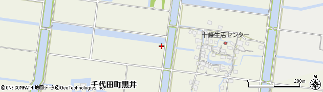 佐賀県神埼市千代田町黒井周辺の地図