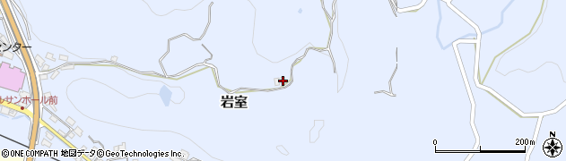 大分県玖珠郡玖珠町岩室153周辺の地図