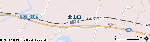 北山田駅周辺の地図